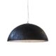 Moderne Hängeleuchte GLOW schwarz silber 70cm Hängelampe Esszimmerlampe Esszimmerbeleuchtung E27