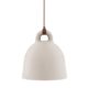 Normann Copenhagen - Bell Hängeleuchte - sand - Ø 55 cm - Andreas Lund & Jacob Rudbeck - Design - Deckenleuchte - Pendelleuchte - Wohnzimmerleuchte