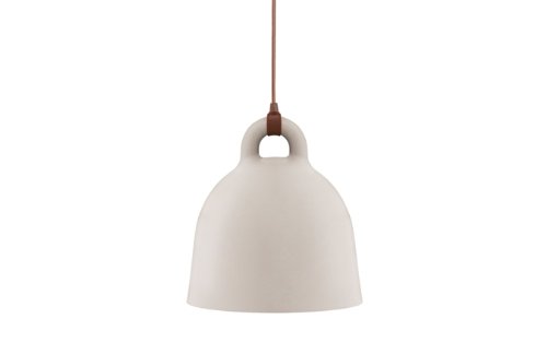 Normann Copenhagen - Bell Hängeleuchte - sand - Ø 55 cm - Andreas Lund & Jacob Rudbeck - Design - Deckenleuchte - Pendelleuchte - Wohnzimmerleuchte