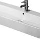 Duravit Waschbecken Vero Breite 120cm 1 Hahnloch, geschliffene Unterkante, weiß mit Wondergliss Beschichtung, 4541200271