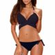 Stynice Damen Bikini Set Zweiteilige Badeanzug mit Push Up Crossover Bikinioberteil und Triangel Bikinihose Sexy Halter Bademode Bikini-Sets