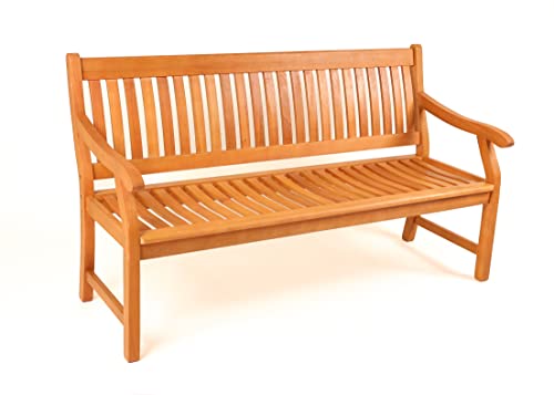 Sedex Gartenbank NEW JERSEY, 3-Sitzer, Holzbank aus Hartholz Eukalyptus